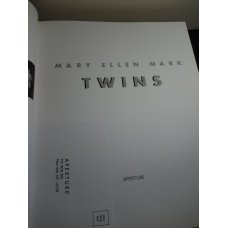 Mary Ellen Mark - Twins, Aperture Monograph, Hardcover 