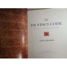 The Da Vinci Code Special Illustrated Edition Hardcover